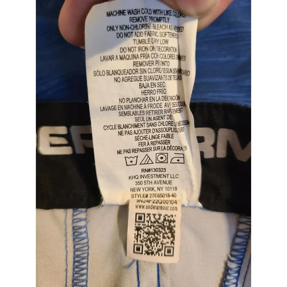 Under armour size 12 boys swimming trunks